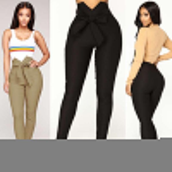 women's pants & capris women slim high waist skinny belted legging long pencil trousers, Black;white
women's pants & capris women slim high waist skinny belted legging long pencil trousers, Black;white