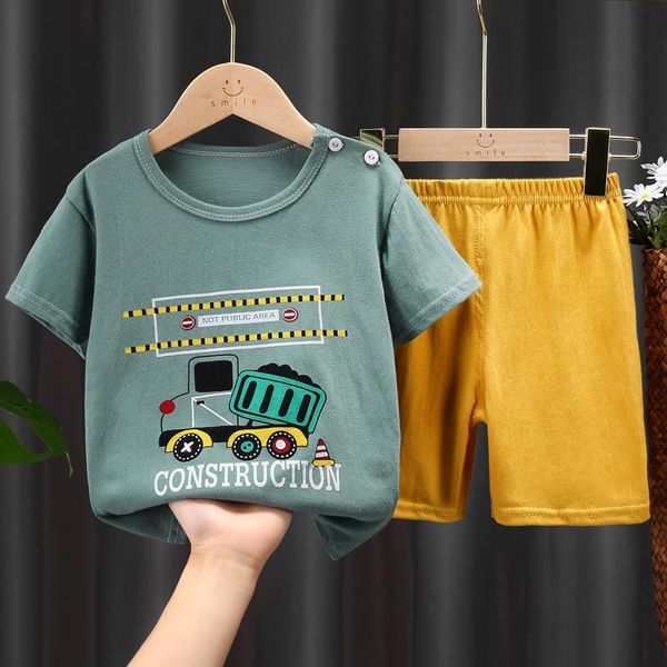 fashion boy clothes short sleeve baby girl summer clothing set car truck t shirt suit casual cotton outfit kid sets, White
fashion boy clothes short sleeve baby girl summer clothing set car truck t shirt suit casual cotton outfit kid sets, White