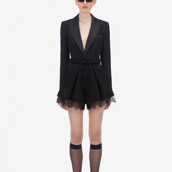 self portrait rompers 2021 autumn winter long sleeve womens elegant ol lace patchwork suit blazer outerwear playsuits women's jumpsuits, Black;white
self portrait rompers 2021 autumn winter long sleeve womens elegant ol lace patchwork suit blazer outerwear playsuits women's jumpsuits, Black;white