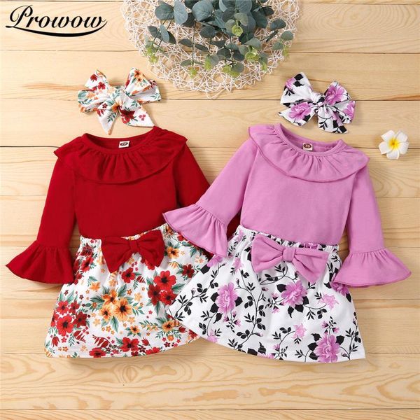 girl's dresses prowow infant baby girls clothes sets 3pcs pink romper long sleeve flower dress headband born clothing 0-24 months set, Red;yellow
girl's dresses prowow infant baby girls clothes sets 3pcs pink romper long sleeve flower dress headband born clothing 0-24 months set, Red;yellow