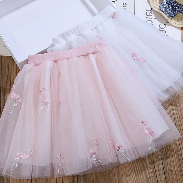 babies girl tutu skirts flamingos embroidery girls dance short skirt from 2 to 8 years children clothes kids falda
babies girl tutu skirts flamingos embroidery girls dance short skirt from 2 to 8 years children clothes kids falda