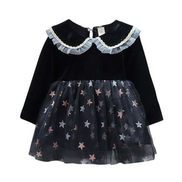 spring baby girls dress kids cute doll collar star pattern mesh tutu children princess party girl's dresses, Red;yellow
spring baby girls dress kids cute doll collar star pattern mesh tutu children princess party girl's dresses, Red;yellow