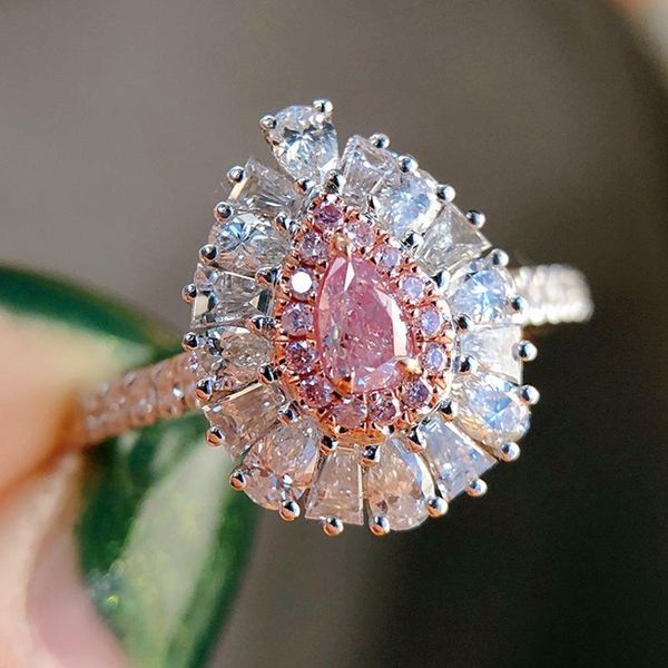 luxury female pink water drop rings inlay dazzling crystal zircon open ring anniversary gifts for women wedding eternity jewelry, Slivery;golden
luxury female pink water drop rings inlay dazzling crystal zircon open ring anniversary gifts for women wedding eternity jewelry, Slivery;golden