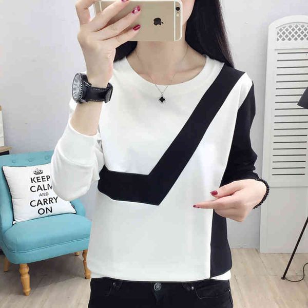 women's hoodies & sweatshirts shintimes vogue retalhos pulôver camisola de manga longa sudadera mujer novo outono inverno roupas tamanh, Black
women's hoodies & sweatshirts shintimes vogue retalhos pulôver camisola de manga longa sudadera mujer novo outono inverno roupas tamanh, Black