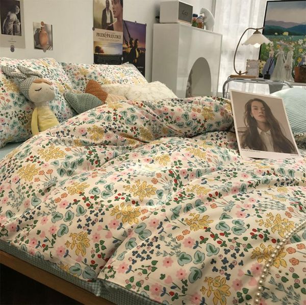 bedding sets vintage pastoral flower set girl,cute sweet design cotton twin full home textile bed sheet pillow case quilt cover
bedding sets vintage pastoral flower set girl,cute sweet design cotton twin full home textile bed sheet pillow case quilt cover