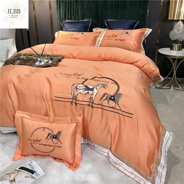 bedding sets satin silk cotton set knight horse embroidery double duvet cover bed linen fitted sheet pillowcases home textile
bedding sets satin silk cotton set knight horse embroidery double duvet cover bed linen fitted sheet pillowcases home textile