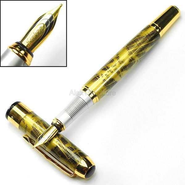 jinhao 250 classic metal fountain pen fine nib 18kgp and silver & gold trim multicolor for choice write pens
jinhao 250 classic metal fountain pen fine nib 18kgp and silver & gold trim multicolor for choice write pens
