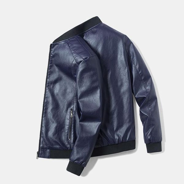 korean style slim thin trendy clothesmen's jackets, men's spring and autumn leather fur & faux, Black
korean style slim thin trendy clothesmen's jackets, men's spring and autumn leather fur & faux, Black