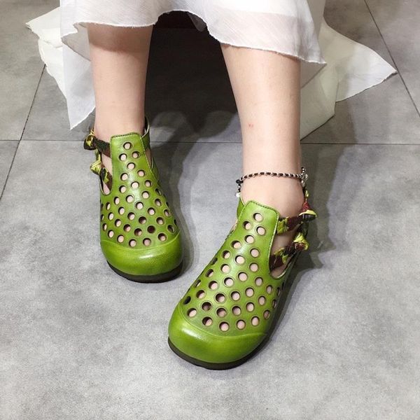 sandals women leather flat heels green summer shoes for handmade genuine soft heel brand2021, Black
sandals women leather flat heels green summer shoes for handmade genuine soft heel brand2021, Black
