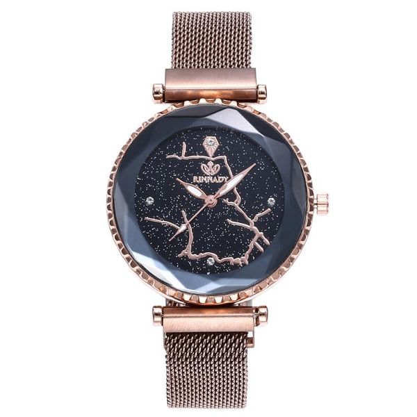 wristwatches starry sky watches for women stylish ladies gold bracelet stainless mesh magnetic buckle quartz wristwatch, Slivery;brown
wristwatches starry sky watches for women stylish ladies gold bracelet stainless mesh magnetic buckle quartz wristwatch, Slivery;brown