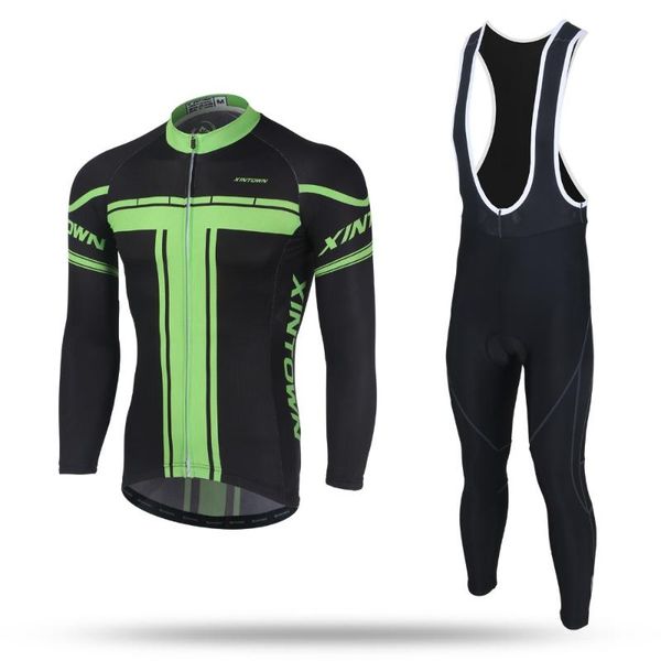 racing sets mens cycling jersey + pants with gel pad for biking/riding breathable quick-dry long sleeve bicycle sportwear, Black;blue
racing sets mens cycling jersey + pants with gel pad for biking/riding breathable quick-dry long sleeve bicycle sportwear, Black;blue
