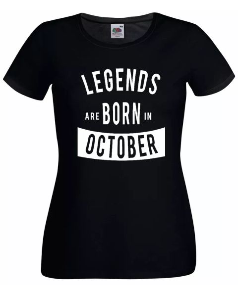 t-shirt legends are born in month birthday gift cute cotton woman mom, White;black 
t-shirt legends are born in month birthday gift cute cotton woman mom, White;black