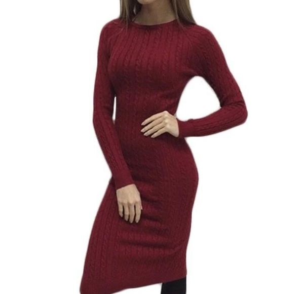 elegant office winter autumn dress solid vintage women dresses pink long sleeve warm knit knee length casual gv1024, Black;gray
elegant office winter autumn dress solid vintage women dresses pink long sleeve warm knit knee length casual gv1024, Black;gray