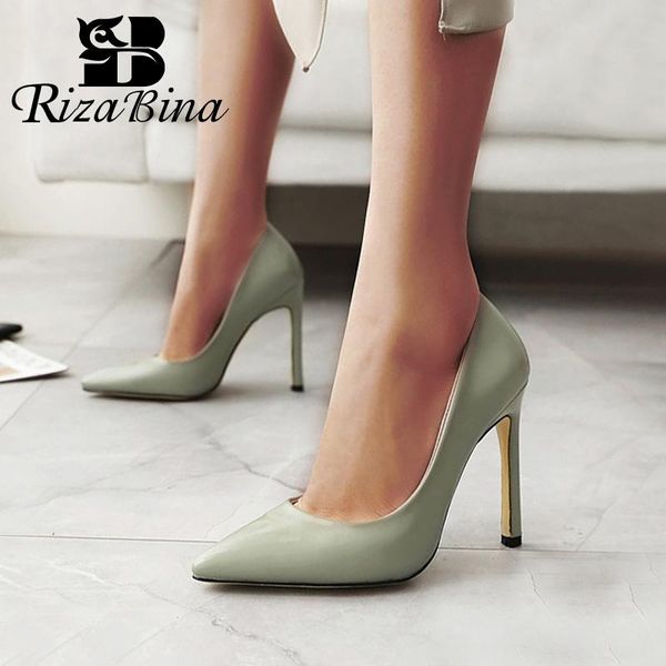 dress shoes rizabina arrival women pumps fashion high heel party wedding office lady thin footwear size 34-43, Black
dress shoes rizabina arrival women pumps fashion high heel party wedding office lady thin footwear size 34-43, Black