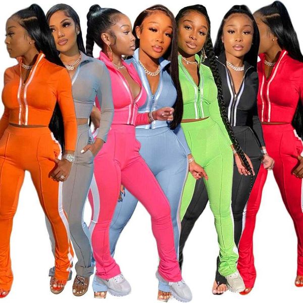 designer 2022 pants womens tracksuit two strip long sleeve sets 2 piece outfits bodycon sports set dhl, White
designer 2022 pants womens tracksuit two strip long sleeve sets 2 piece outfits bodycon sports set dhl, White