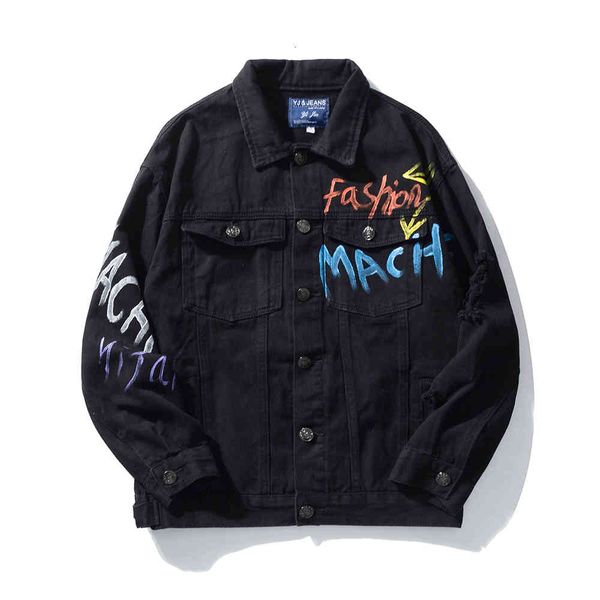 men's jackets jaqueta jeans com smile, roupa masculina de outono preta, solta, casual, lavável dqbv, Black;brown
men's jackets jaqueta jeans com smile, roupa masculina de outono preta, solta, casual, lavável dqbv, Black;brown