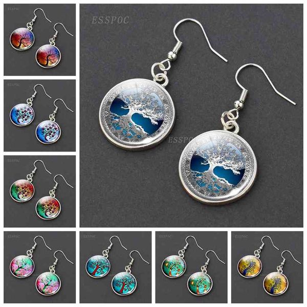 2021 new dangle & chandelier tree of life glass cabochon drop earrings jewelry gifts for her zau4, Silver
2021 new dangle & chandelier tree of life glass cabochon drop earrings jewelry gifts for her zau4, Silver
