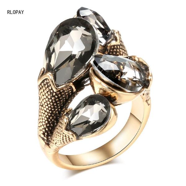retro classic luxury grey zircon ring with stylish bohemian floral inlay turkish engagement jewelry rings wedding, Slivery;golden
retro classic luxury grey zircon ring with stylish bohemian floral inlay turkish engagement jewelry rings wedding, Slivery;golden