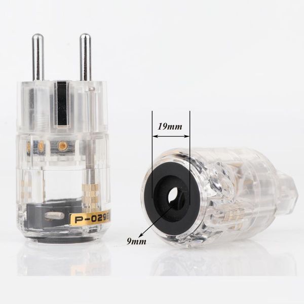 smart power plugs pair transparent high end rhodium plated schuko ac plug+iec connector
smart power plugs pair transparent high end rhodium plated schuko ac plug+iec connector