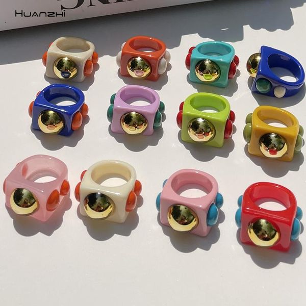 cluster rings huanzhi 2021 golden bead resin pearl colorful acrylic square for women girls travel party jewelry gifts, Golden;silver
cluster rings huanzhi 2021 golden bead resin pearl colorful acrylic square for women girls travel party jewelry gifts, Golden;silver