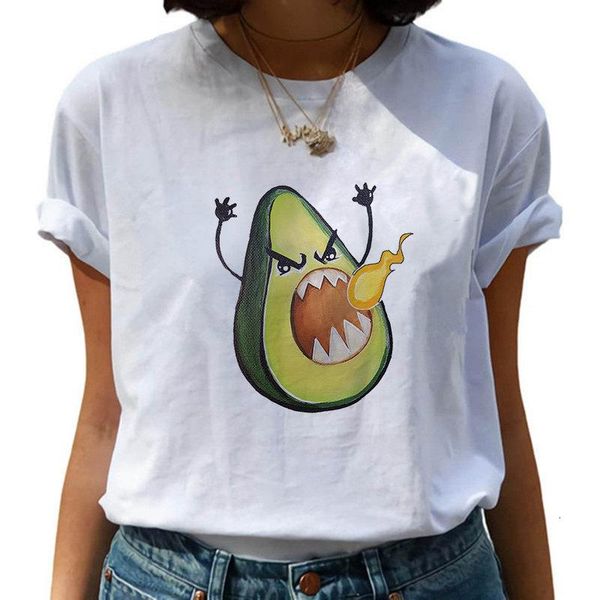 women's t-shirt plus size women funny avocado vegan print lady casual t shirt summer 90s ullzang soft harajuku kawaii, White
women's t-shirt plus size women funny avocado vegan print lady casual t shirt summer 90s ullzang soft harajuku kawaii, White
