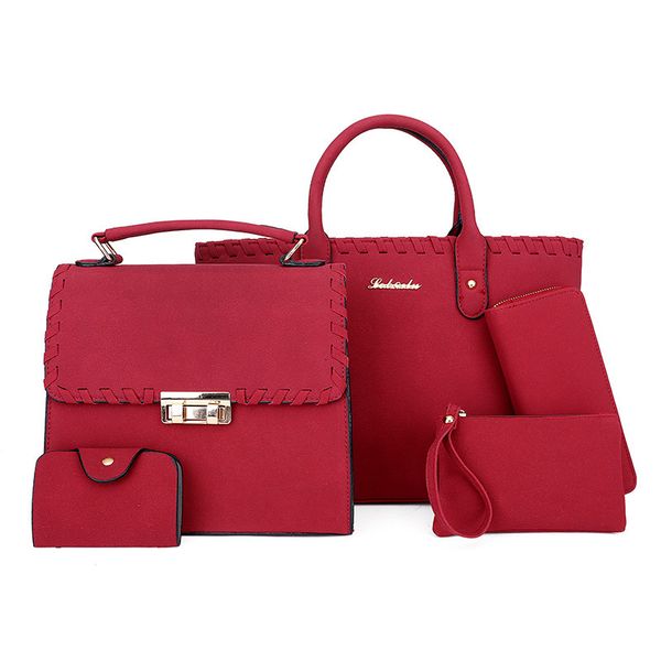 messenger bags messenger bags set 2021 five piece women's handbag