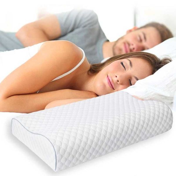 pillow memory foam bed orthopedic for neck pain sleeping with embroidered pillowcase wave shaped relax the cervical adult
pillow memory foam bed orthopedic for neck pain sleeping with embroidered pillowcase wave shaped relax the cervical adult