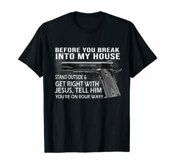 r1 before you break into my house stand outside guns funny gift black t-shirt, White;black
r1 before you break into my house stand outside guns funny gift black t-shirt, White;black