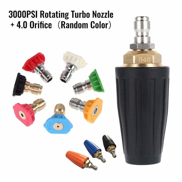 watering equipments 0° 15° 25° 40° 65 ° soap rinsing turbo nozzle 1/4inch 7+1pcs 4.0 gpm orifice brass
watering equipments 0° 15° 25° 40° 65 ° soap rinsing turbo nozzle 1/4inch 7+1pcs 4.0 gpm orifice brass