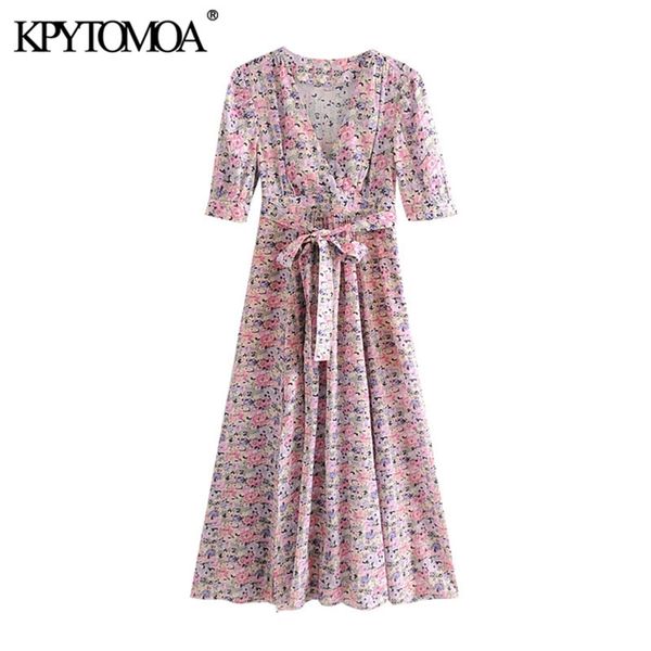 women chic fashion floral print with belt midi dress v neck lining side zipper slit female dresses 210420, Black;gray
women chic fashion floral print with belt midi dress v neck lining side zipper slit female dresses 210420, Black;gray