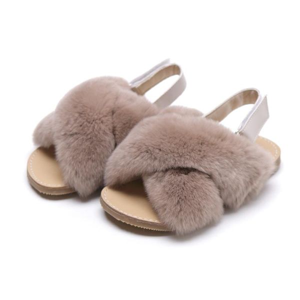 slipper spring autumn fur girls sandals solid color children slippers fashion shoes, Black;grey
slipper spring autumn fur girls sandals solid color children slippers fashion shoes, Black;grey