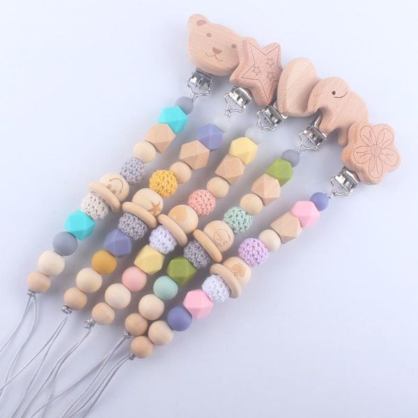 pacifiers# cute soother chains baby teething toy for pacifier chain silicone clip wooden bead dummy holder wholesale
pacifiers# cute soother chains baby teething toy for pacifier chain silicone clip wooden bead dummy holder wholesale