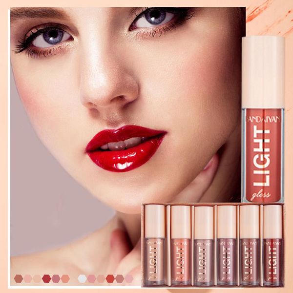 lip gloss mirror water lacquered glass density 6 set gift box long lasting waterproof red lipstick
lip gloss mirror water lacquered glass density 6 set gift box long lasting waterproof red lipstick