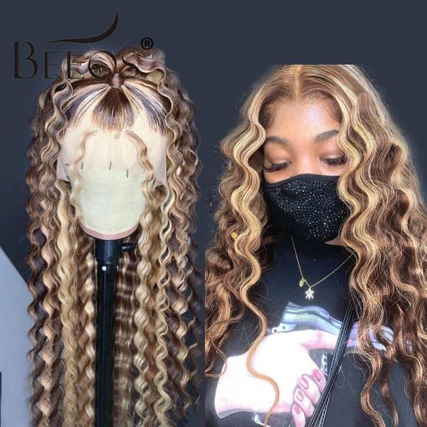 lace wigs highlight wig brazilian body wave deep curly 180% 13*4 frontal human hair pre plucked honey blonde front remy, Black;brown
lace wigs highlight wig brazilian body wave deep curly 180% 13*4 frontal human hair pre plucked honey blonde front remy, Black;brown
