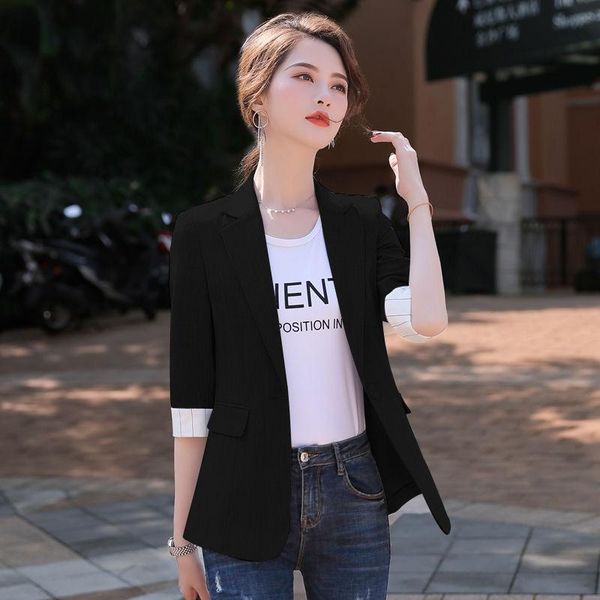 women's suits & blazers autumn fashion women short jackets seven sleeve outerwear elegant ladies coats work wear black pink, White;black
women's suits & blazers autumn fashion women short jackets seven sleeve outerwear elegant ladies coats work wear black pink, White;black