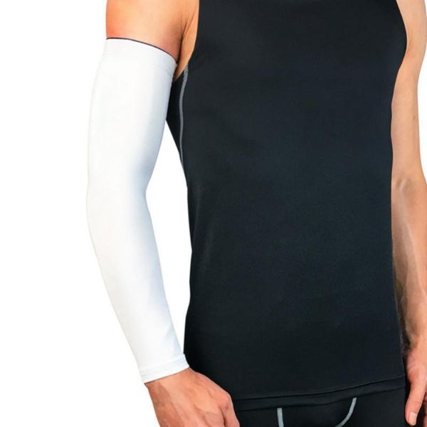 elbow & knee pads 1pcs cycling arm warmers basketball pad fitness guards sports breathable quick dry uv protection running sleeves, Black;gray
elbow & knee pads 1pcs cycling arm warmers basketball pad fitness guards sports breathable quick dry uv protection running sleeves, Black;gray