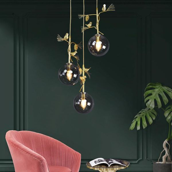 pendant lamps spiral staircase glass ball lights nordic luxury gold bird decorations hanging modern indoor led lighting
pendant lamps spiral staircase glass ball lights nordic luxury gold bird decorations hanging modern indoor led lighting
