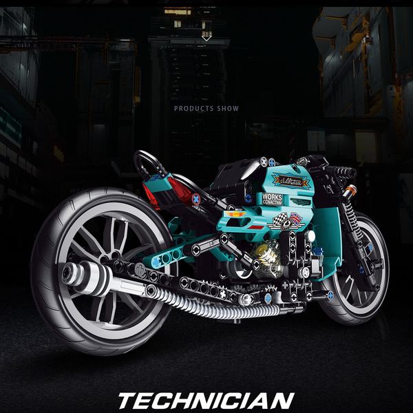 city high-tech motorcycle blocks building diy model racer bricks toys city speed racing motocross bricks kids christmas gifts
city high-tech motorcycle blocks building diy model racer bricks toys city speed racing motocross bricks kids christmas gifts