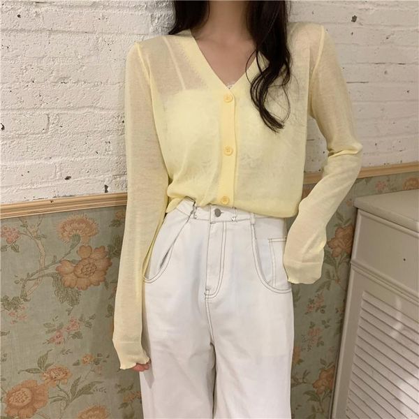 women's knits & tees alien kitty 2021 autumn ladies thin cardigan knitted v-neck solid color casual fashion all-match gentle basic long, White
women's knits & tees alien kitty 2021 autumn ladies thin cardigan knitted v-neck solid color casual fashion all-match gentle basic long, White