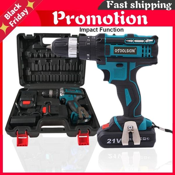 professiona electric drills 21v 18+3 torque impact drill cordless screwdriver power tools hammer with plastictool box
professiona electric drills 21v 18+3 torque impact drill cordless screwdriver power tools hammer with plastictool box