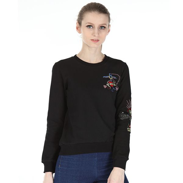 women's hoodies & sweatshirts casual women sweatpants harajuku unicorn o-neck sapphire clothes solid sweat female pullover, Black
women's hoodies & sweatshirts casual women sweatpants harajuku unicorn o-neck sapphire clothes solid sweat female pullover, Black