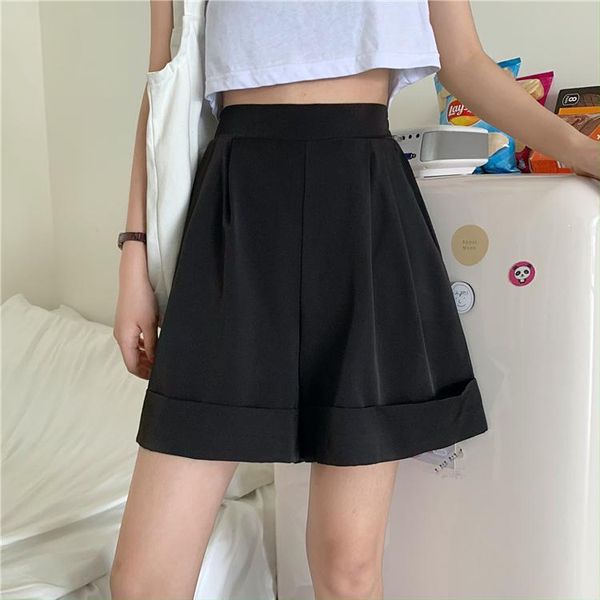 women's shorts 3190 women high waist, thin, drape, outer wear, curled, wide-legged bf casual, White;black
women's shorts 3190 women high waist, thin, drape, outer wear, curled, wide-legged bf casual, White;black