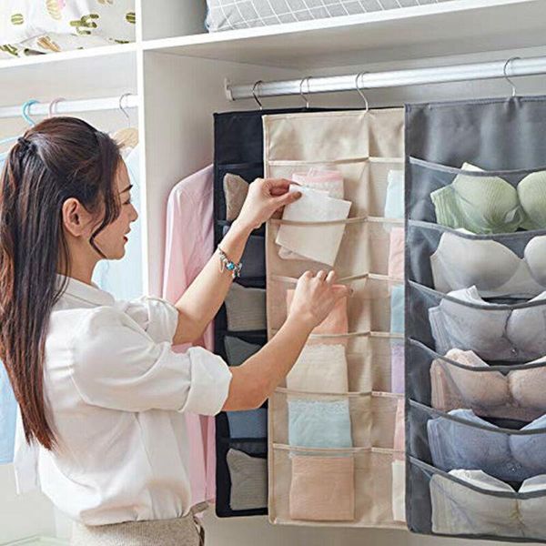 storage drawers 2021 15/30 grids pockets double-sided wall hanging closet organizer bag socks bra underwear clothing bags rack hanger
storage drawers 2021 15/30 grids pockets double-sided wall hanging closet organizer bag socks bra underwear clothing bags rack hanger