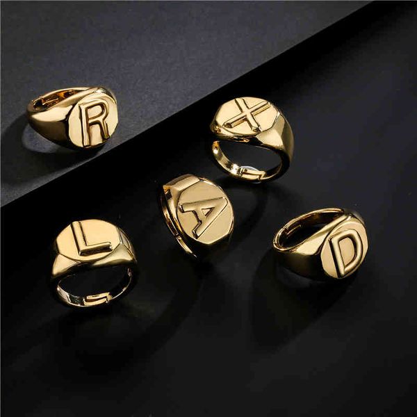 new fashion gold color hollow chain initial rings for women girl adjustable size 26 letter open ring female party jewelry gift, Silver
new fashion gold color hollow chain initial rings for women girl adjustable size 26 letter open ring female party jewelry gift, Silver