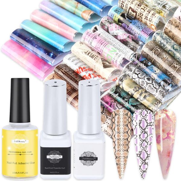 nail art kits adhesive glue for transfer foils set snake print vintage spaper starry sky stickers on nails decorations ji1795-1
nail art kits adhesive glue for transfer foils set snake print vintage spaper starry sky stickers on nails decorations ji1795-1