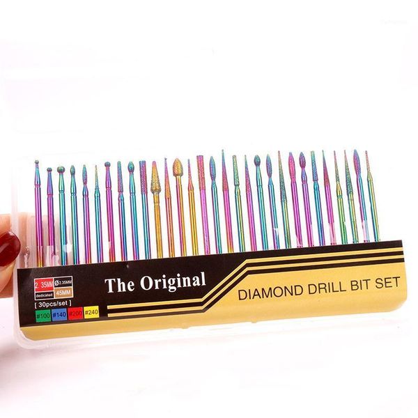10/30pcs nail drill bits ceramic head cuticle polishing manicure art tools accessories portable kit &1
10/30pcs nail drill bits ceramic head cuticle polishing manicure art tools accessories portable kit &1