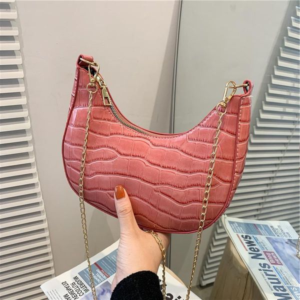 summer retro new shoulder women's underarm satchel du crocodile 2021 style single bag european and american fashion casual pattern wome
summer retro new shoulder women's underarm satchel du crocodile 2021 style single bag european and american fashion casual pattern wome