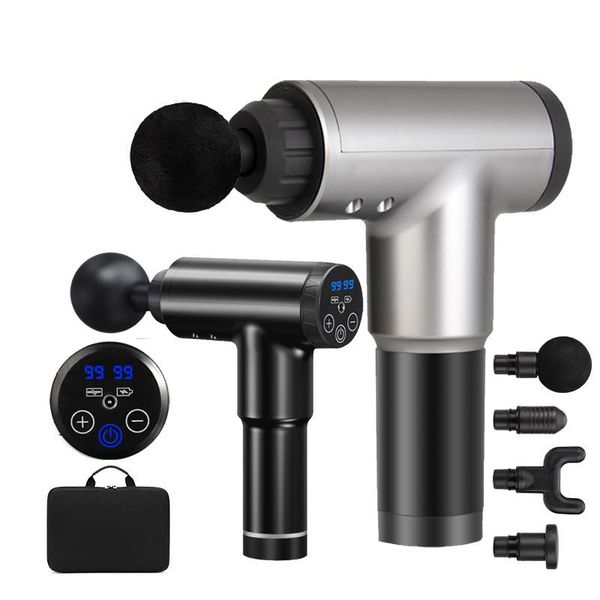 massage gun muscle sport therapy massager body relaxation pain relief slimming shaping massag 99 speeds & 4 heads with bag
massage gun muscle sport therapy massager body relaxation pain relief slimming shaping massag 99 speeds & 4 heads with bag