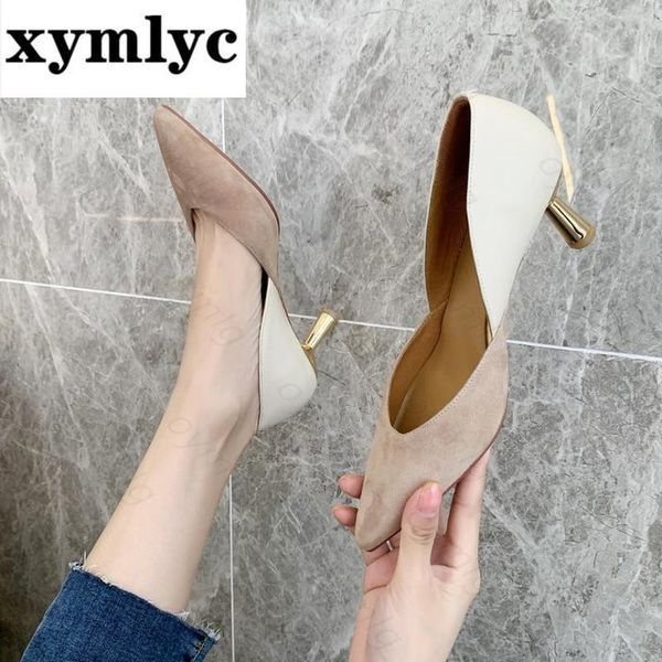 dress shoes women heels brand fashion party pumps winter autumn point toe lady high metal thin heel 2021, Black
dress shoes women heels brand fashion party pumps winter autumn point toe lady high metal thin heel 2021, Black