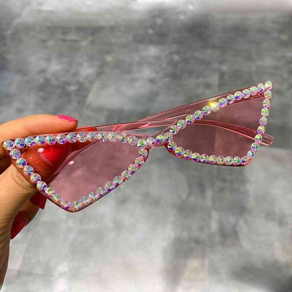 cat eye sunglasses women rimless vintage rhinestone sun glasses female lady candy color eyewear triangle shades uv400, White;black
cat eye sunglasses women rimless vintage rhinestone sun glasses female lady candy color eyewear triangle shades uv400, White;black